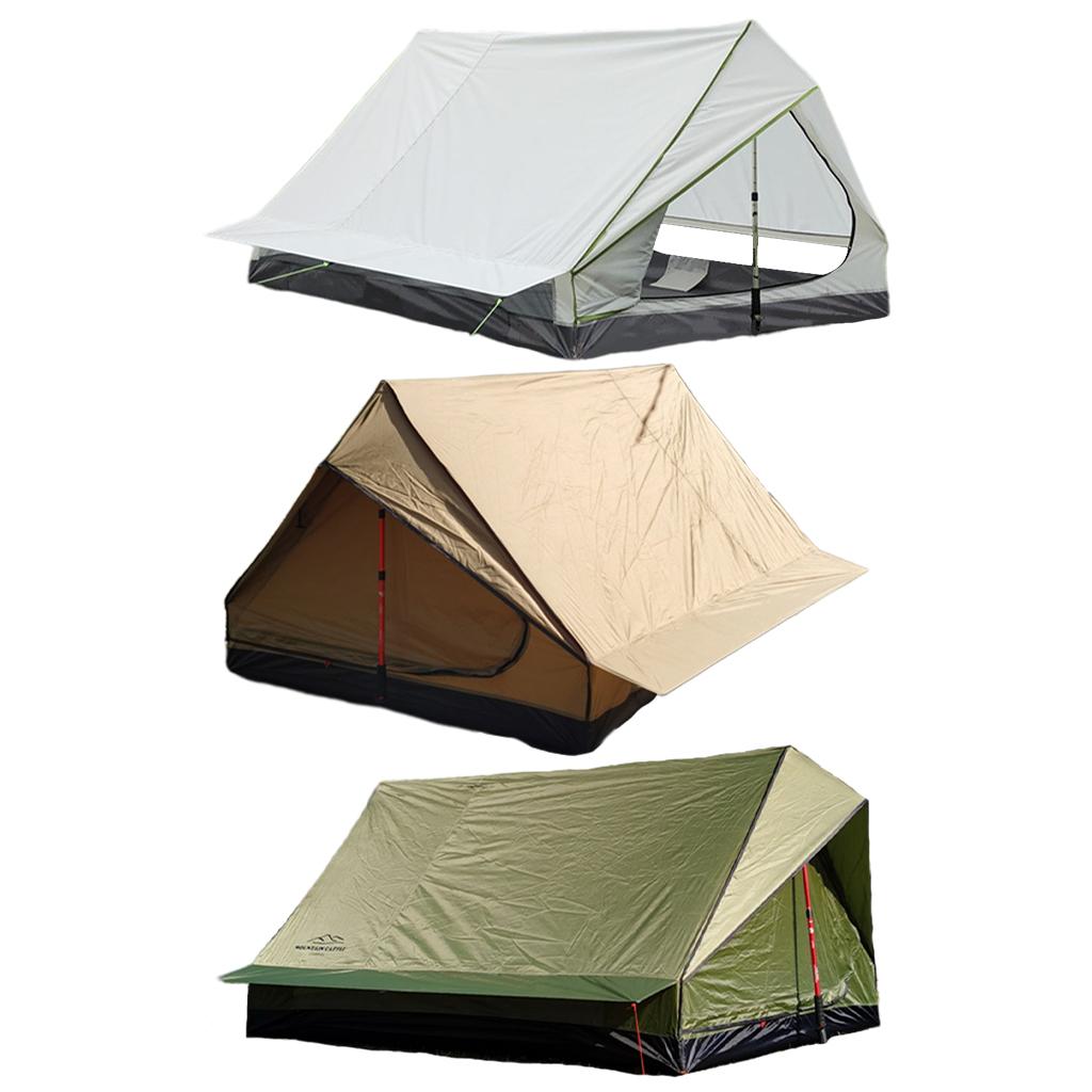 Cheap Goat Tents Ultralight 2 Person Backpacking Tent,  Tent for (Not Include Poles), Easy Setup Outdoor Camping Tent for Hiking Mountaineering   